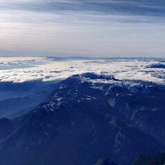 Verortung via Georeferenzierung der Kamera: Aufgenommen in der Nähe von Gemeinde Pottenstein, Österreich in 3007 Meter